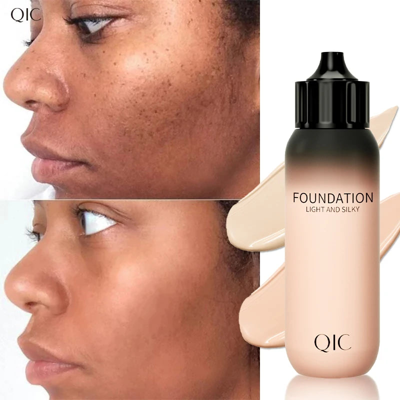 Matte Full-Coverage Concealer & Foundation | Long-Lasting & Hydrating